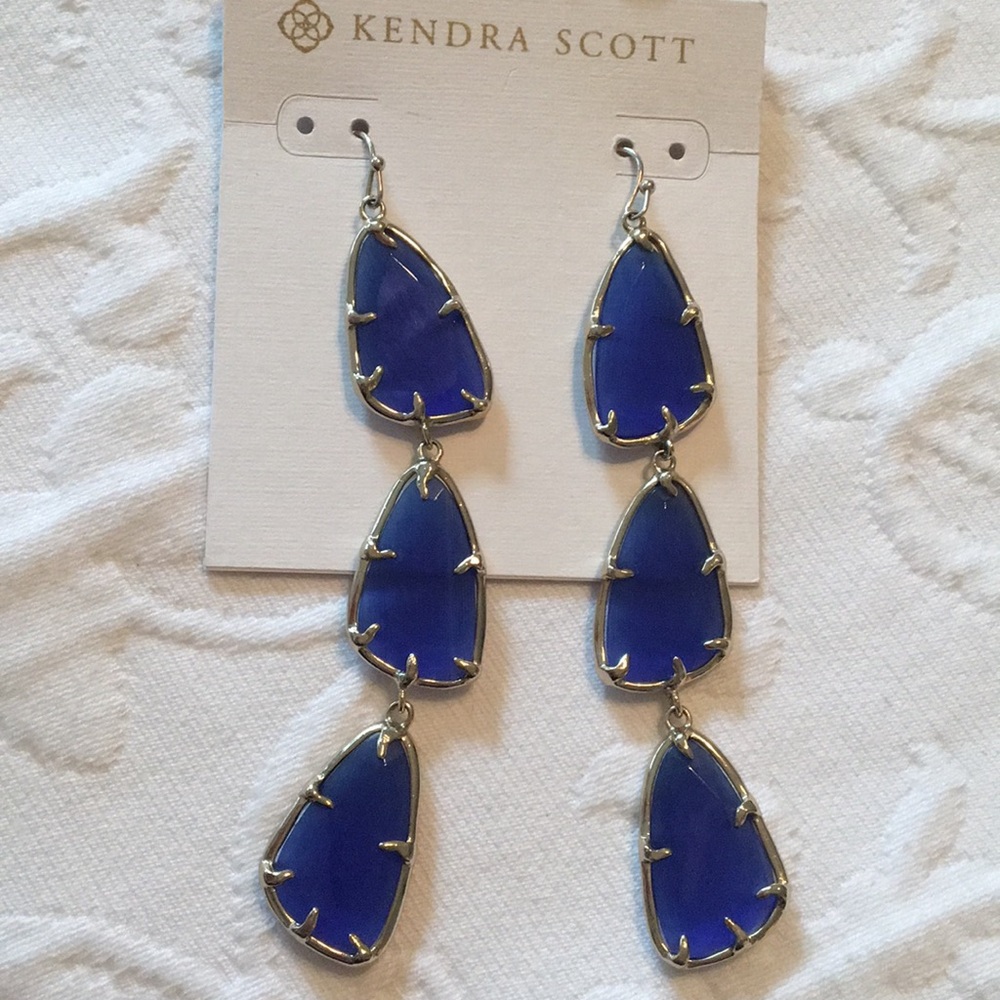 Kendra Scott Earrings - Blue